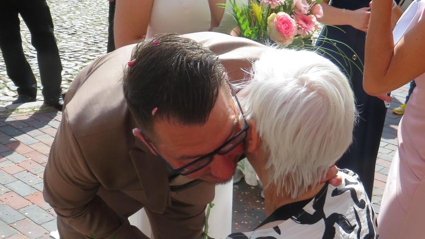 Mutter mit Sohn