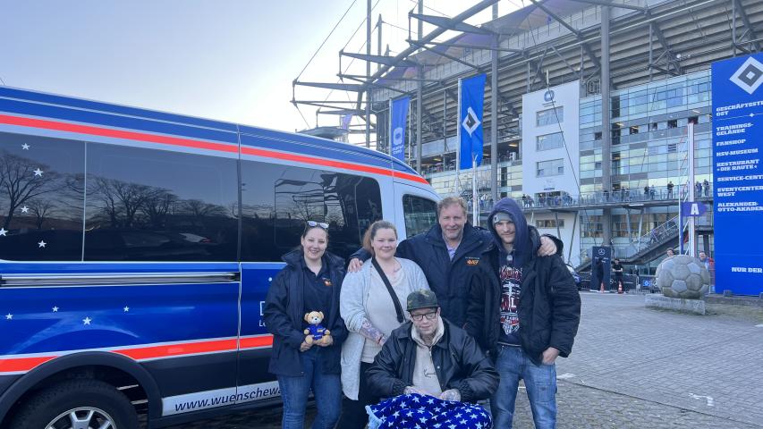 Wunschfahrt zum Volksparkstadion